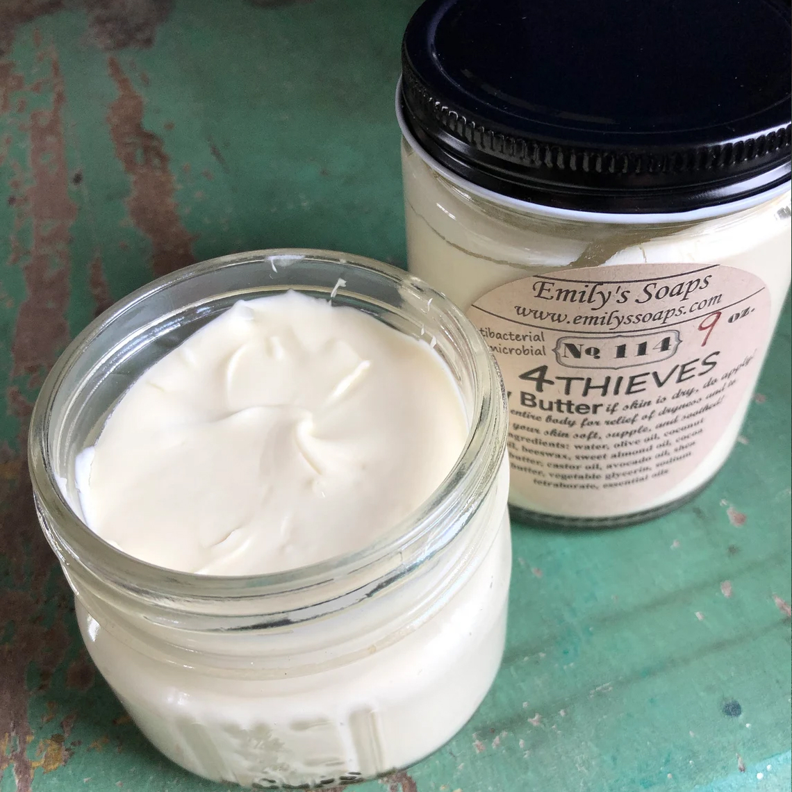 Emilys Soaps Body Butter Thieves