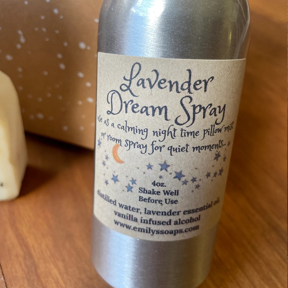 Emilys Soaps Essential Oil Spray Lavender Dream Spray