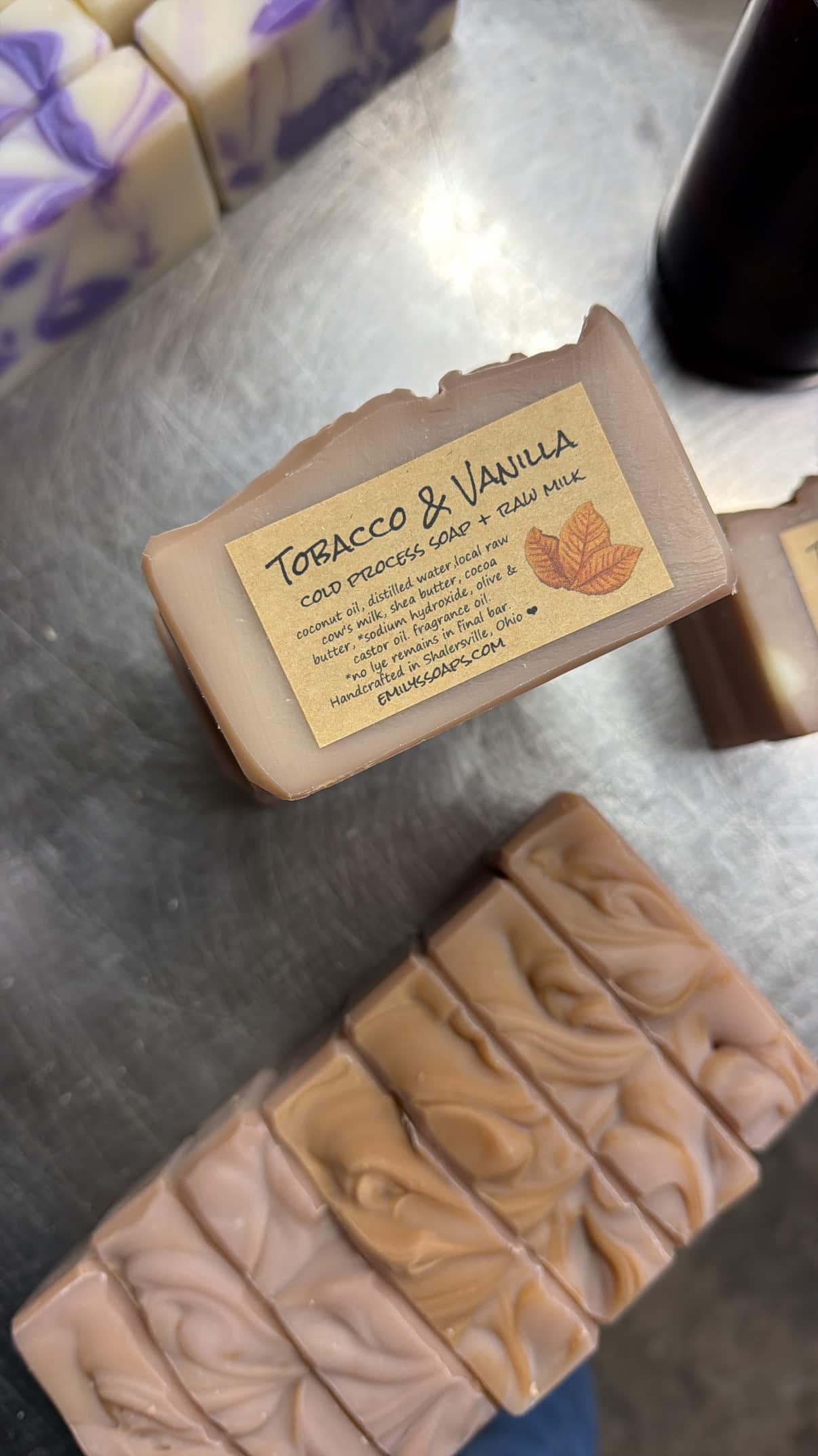 Tobacco Vanilla Soap Bar